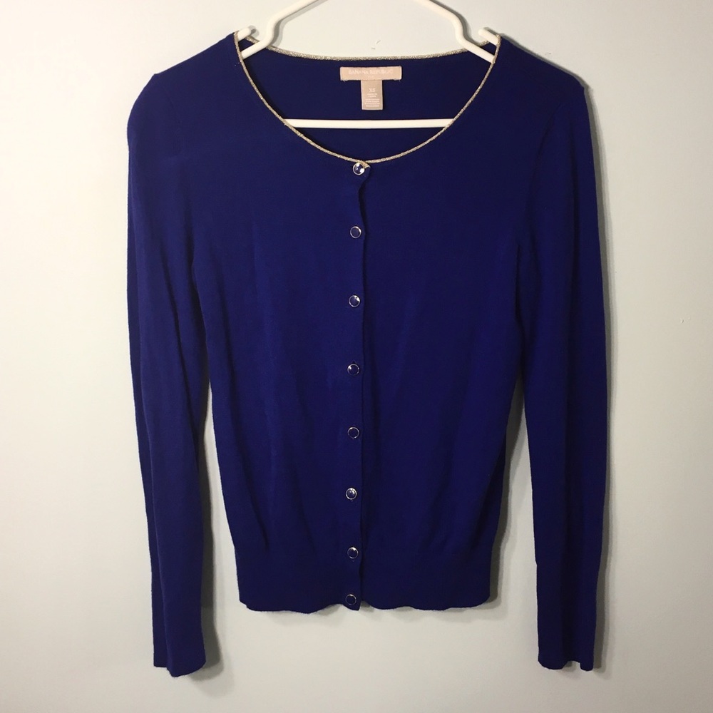 Banana Republic button down cardigan